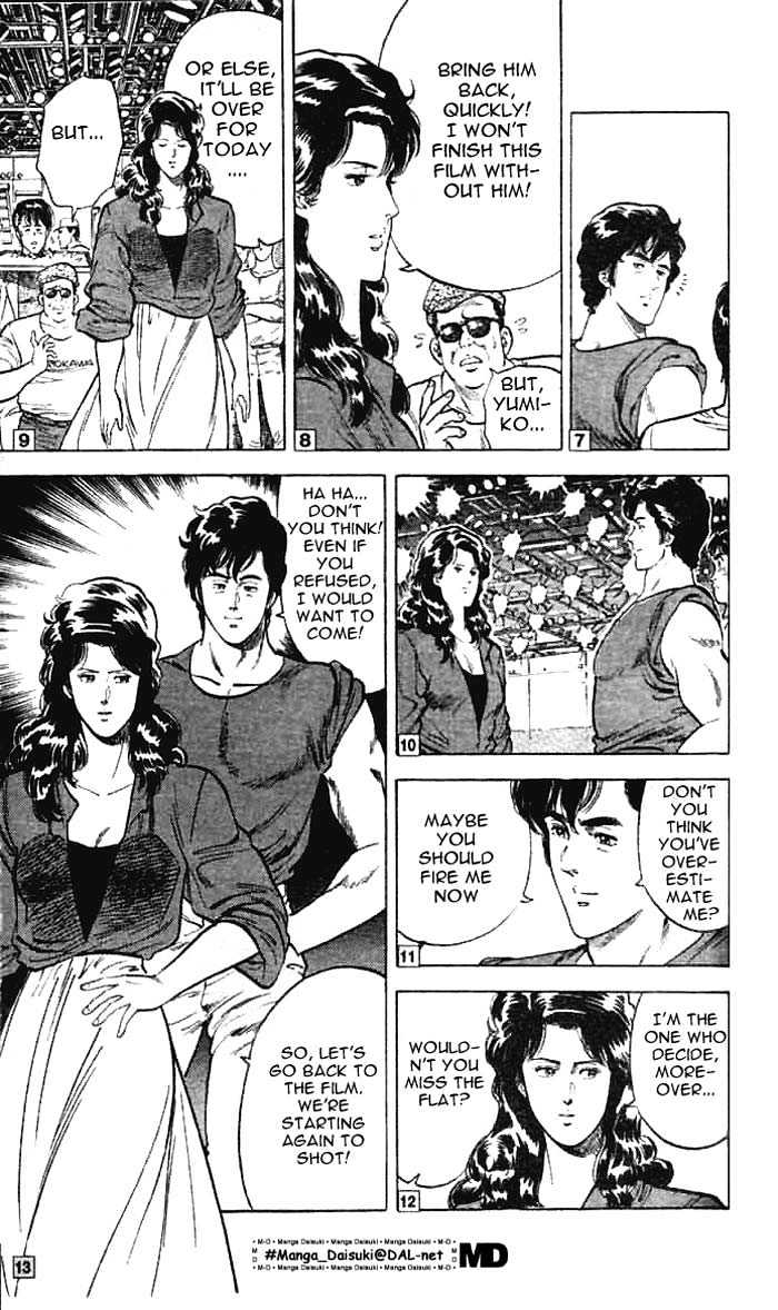 City Hunter Chapter 11.2 page 18 - Chapter 11.2 : The Naked Feet Actress (2)