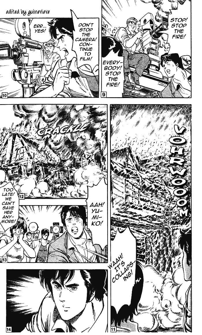 City Hunter Chapter 11.3 page 18 - Chapter 11.3 : The Naked Feet Actress (3)