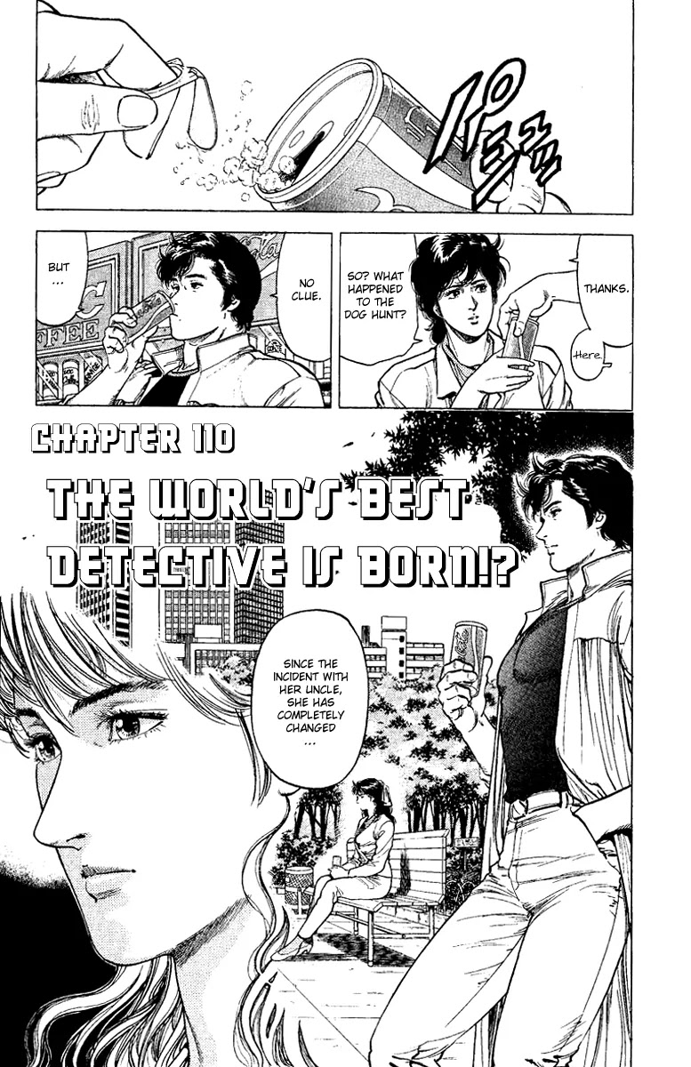 City Hunter Chapter 110 page 1 - Chapter 110 : The World's Best Detective is Born!?