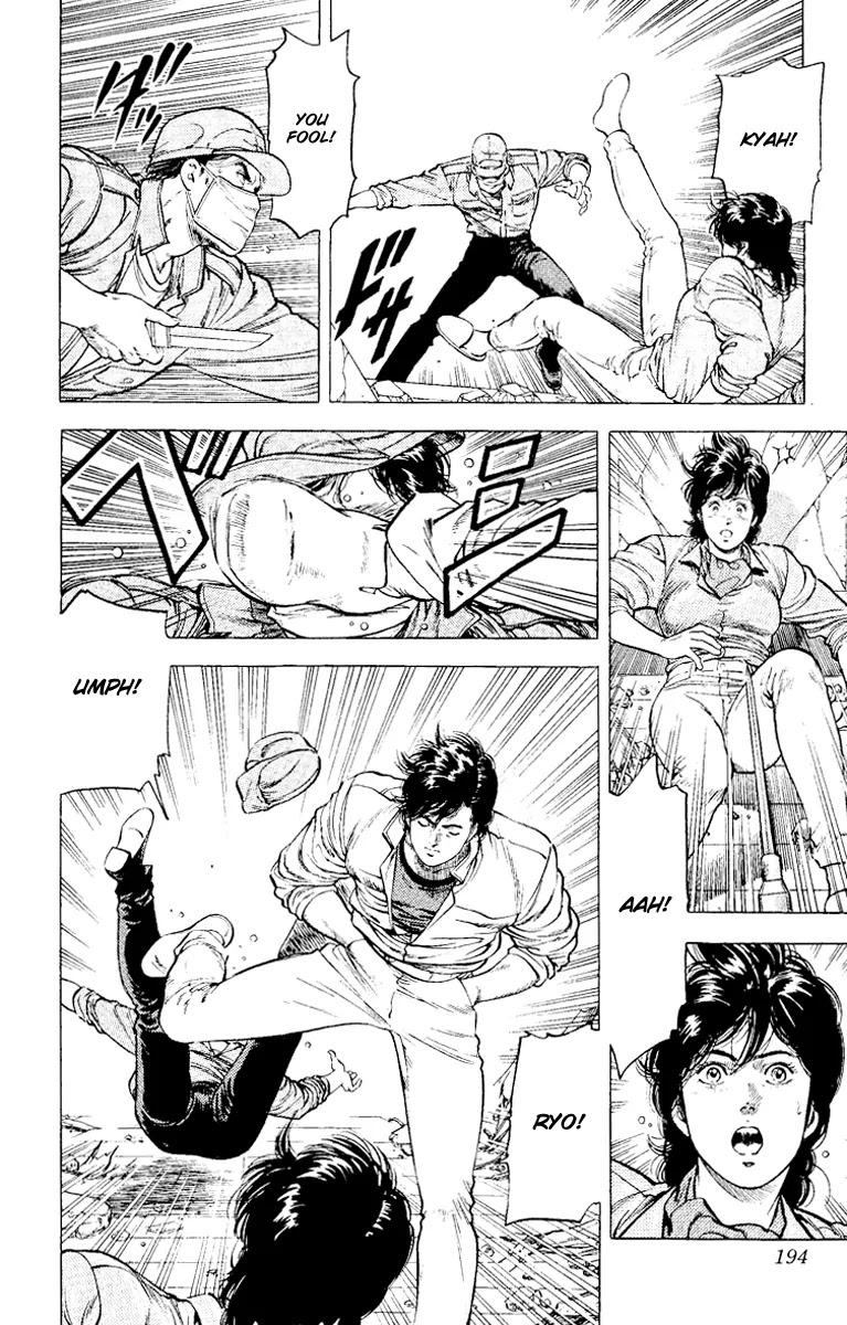 City Hunter Chapter 117 page 35 - Chapter 117 : The Sweeper Who Cannot Fly