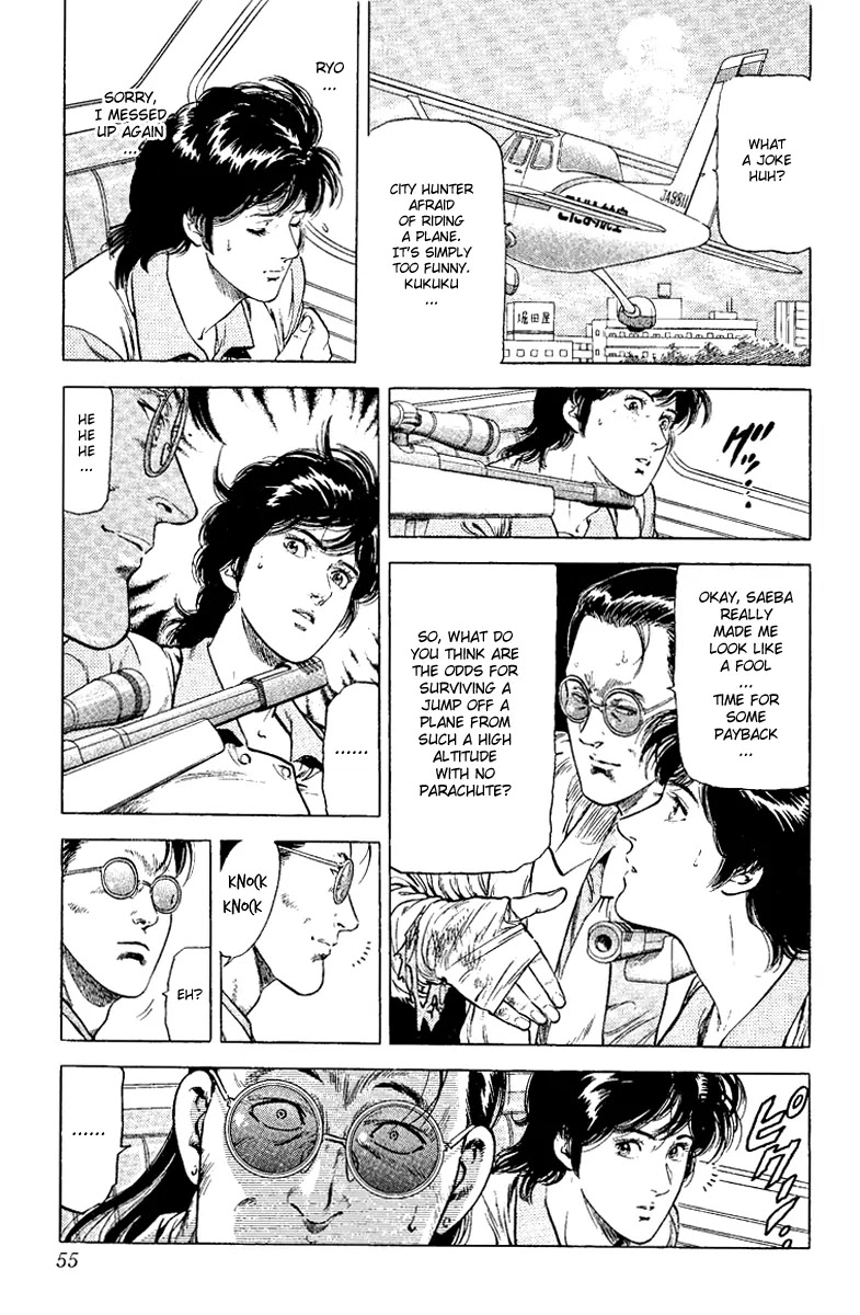 City Hunter Chapter 120 page 9 - Chapter 120 : A Confession in The Skies