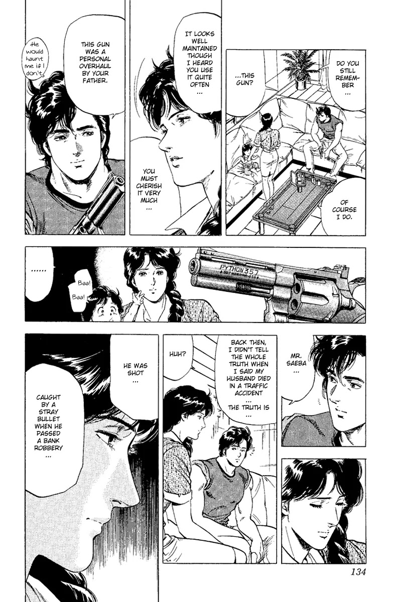 City Hunter Chapter 122 page 11 - Chapter 122 : A Longing View For His Back