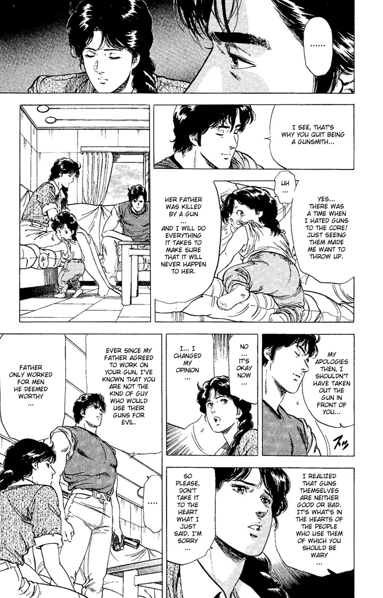 City Hunter Chapter 122 page 12 - Chapter 122 : A Longing View For His Back