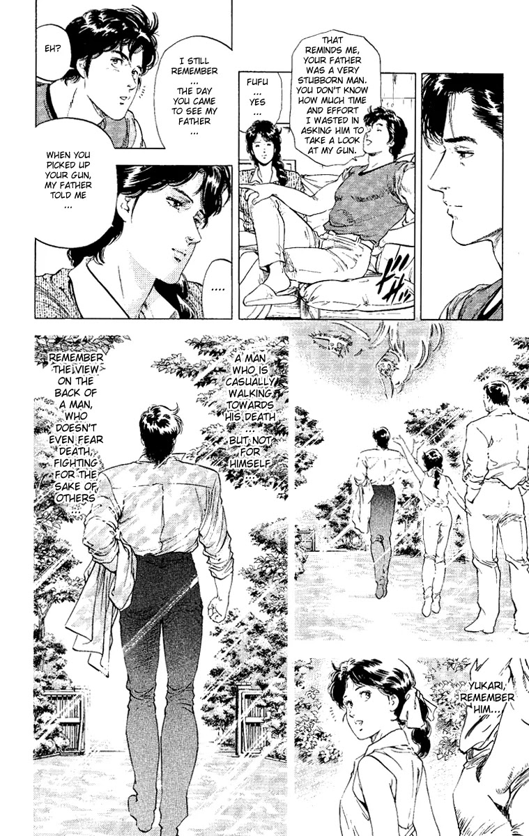City Hunter Chapter 122 page 13 - Chapter 122 : A Longing View For His Back