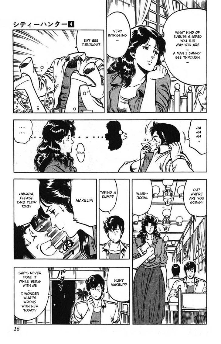 City Hunter Chapter 13 page 10 - Chapter 13 : A Pounding Heart