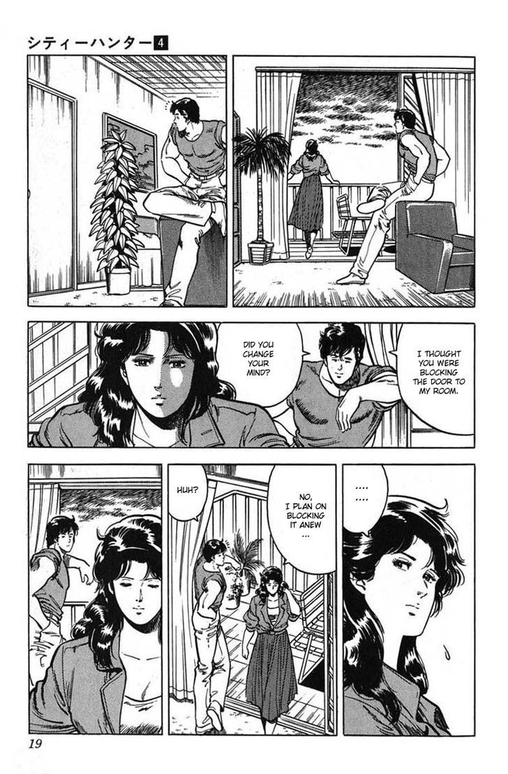 City Hunter Chapter 13 page 14 - Chapter 13 : A Pounding Heart