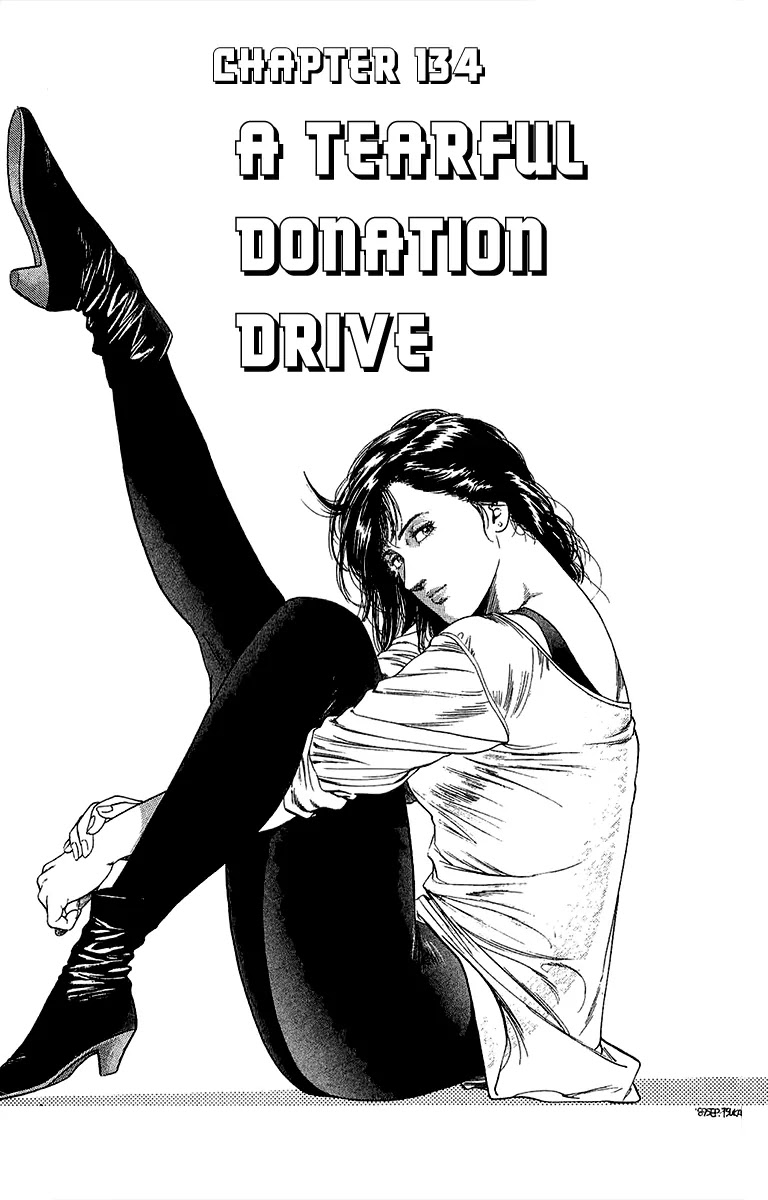City Hunter Chapter 134 page 4 - Chapter 134 : A Tearful Donation Drive