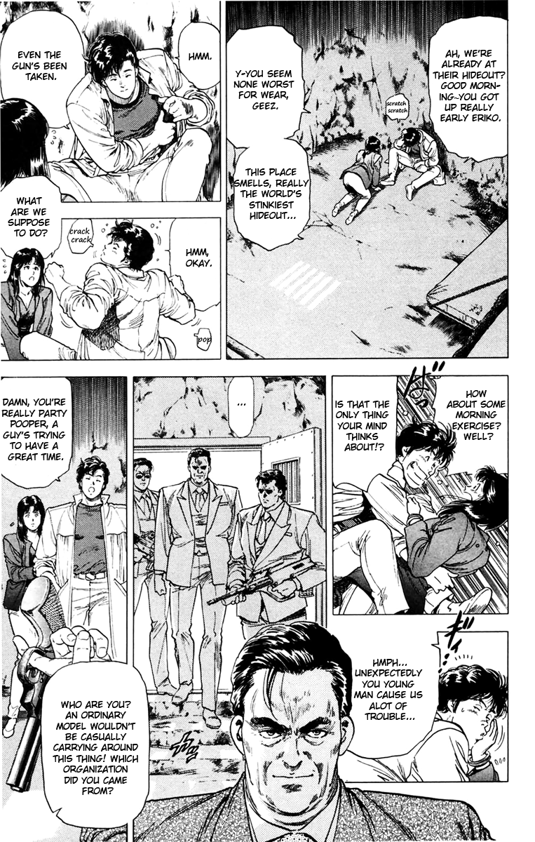 City Hunter Chapter 141.2 page 15 - Chapter 141 v2 : Secret of the Overcoat?