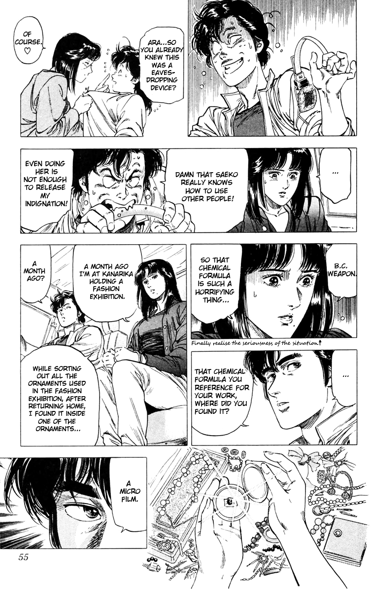 City Hunter Chapter 141.2 page 9 - Chapter 141 v2 : Secret of the Overcoat?