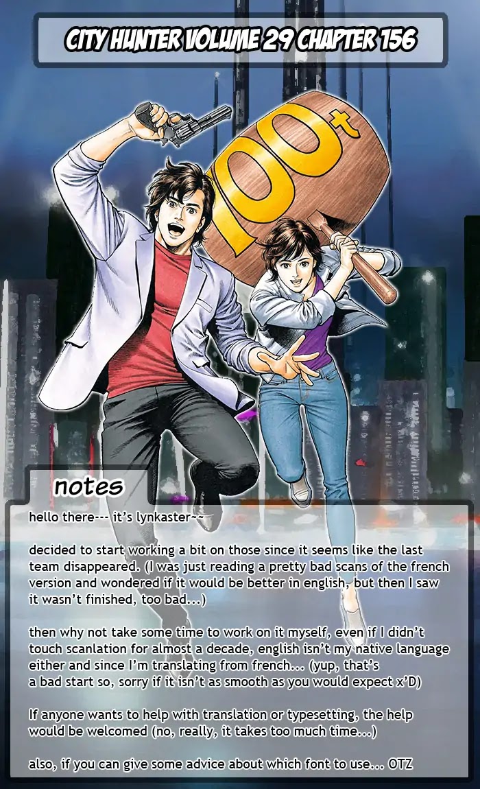 City Hunter Chapter 156 page 1 - Chapter 156: A leisurely day in Mr. Hayato Ijuin's life