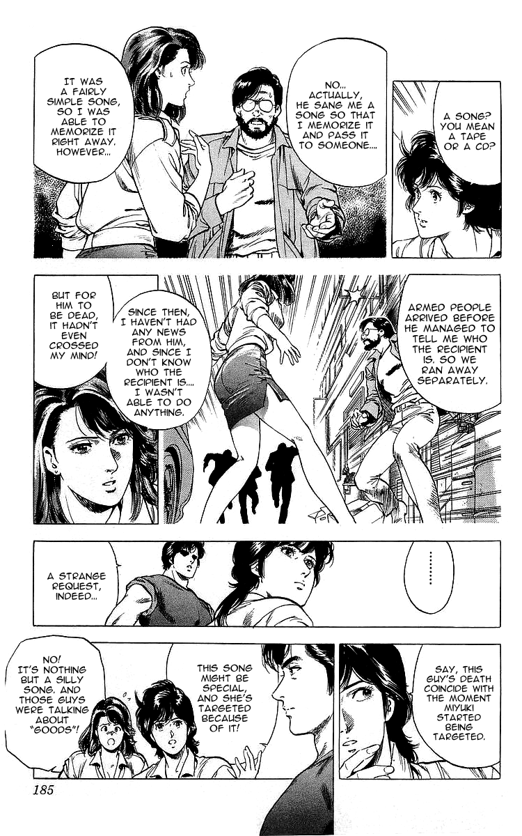 City Hunter Chapter 166 page 25 - Chapter 166: The Woman Who Sings a Code