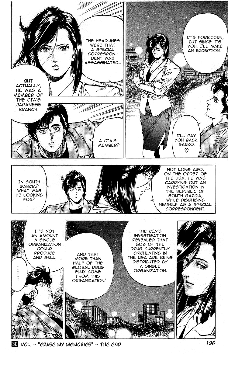 City Hunter Chapter 166 page 36 - Chapter 166: The Woman Who Sings a Code