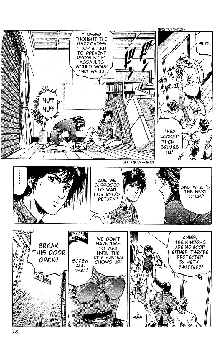 City Hunter Chapter 167 page 12 - Chapter 167: The Great Escape!
