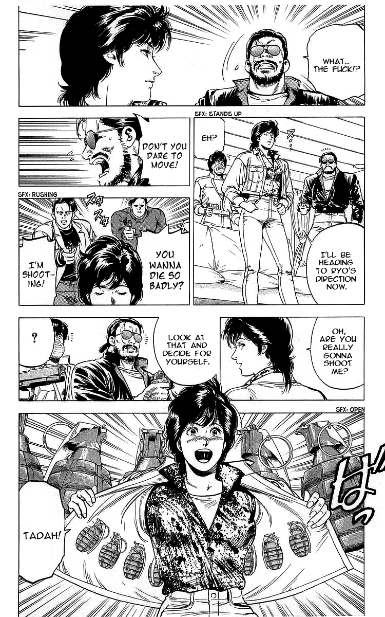 City Hunter Chapter 172 page 3 - Chapter 172: Two persons, one heart!