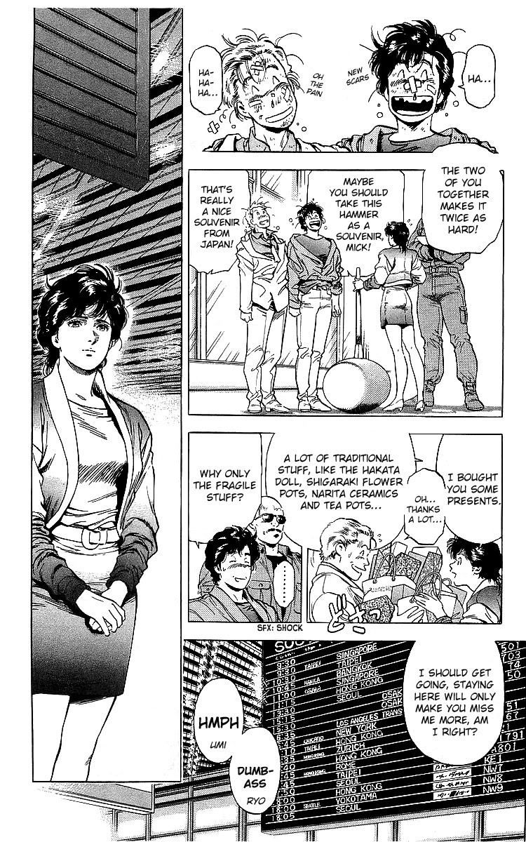 City Hunter Chapter 177 page 14 - Chapter 177: Sorrowful Farewell