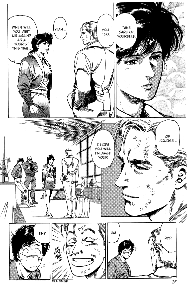 City Hunter Chapter 177 page 15 - Chapter 177: Sorrowful Farewell