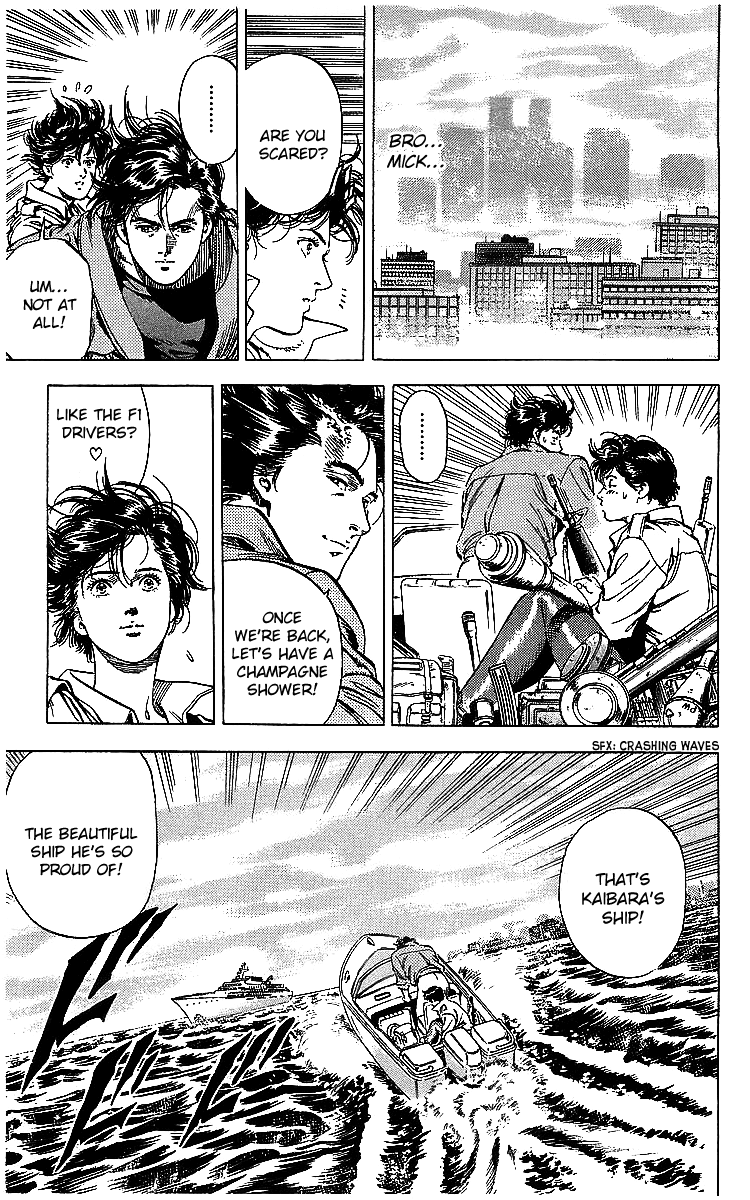 City Hunter Chapter 180 page 13 - Chapter 180: Set Sail To Hell