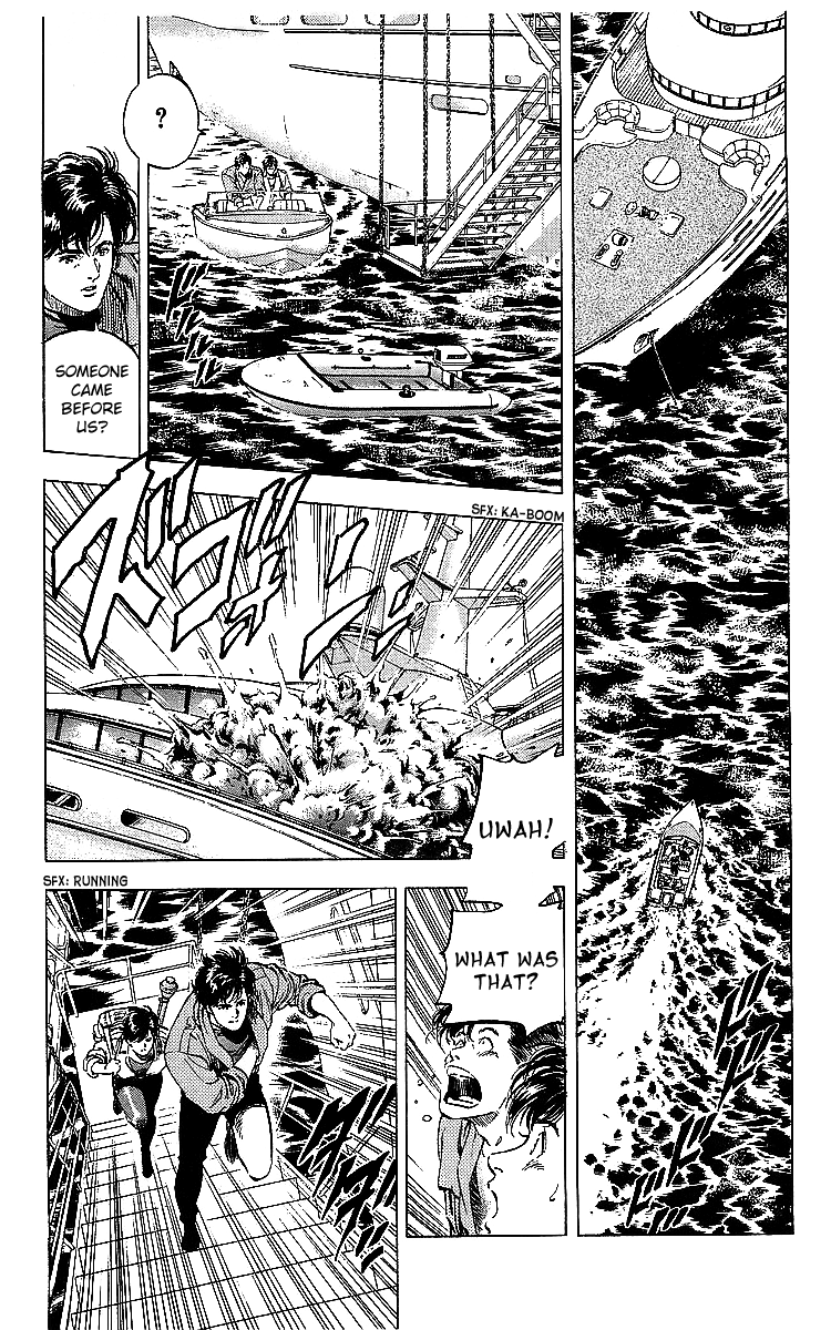 City Hunter Chapter 180 page 15 - Chapter 180: Set Sail To Hell