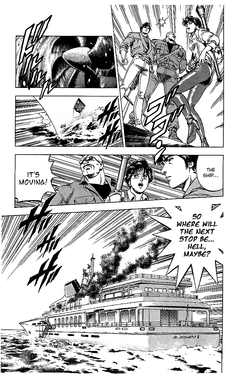 City Hunter Chapter 180 page 21 - Chapter 180: Set Sail To Hell