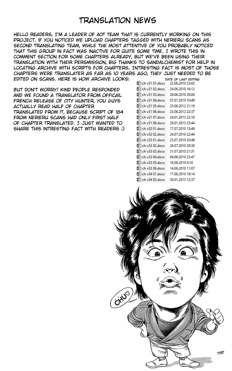 City Hunter Chapter 184 page 20 - Chapter 184: Return from Hell!