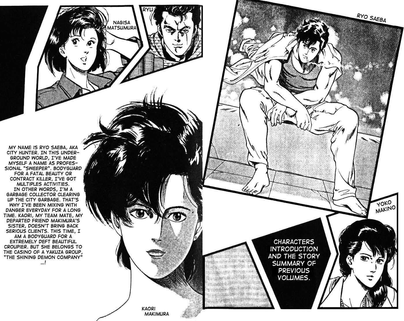 City Hunter Chapter 23.1 page 1 - Chapter 23.1 : The Melancholic Player (1)