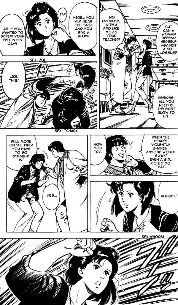 City Hunter Chapter 24.2 page 10 - Chapter 24.2 : An Attractive Guy (2)