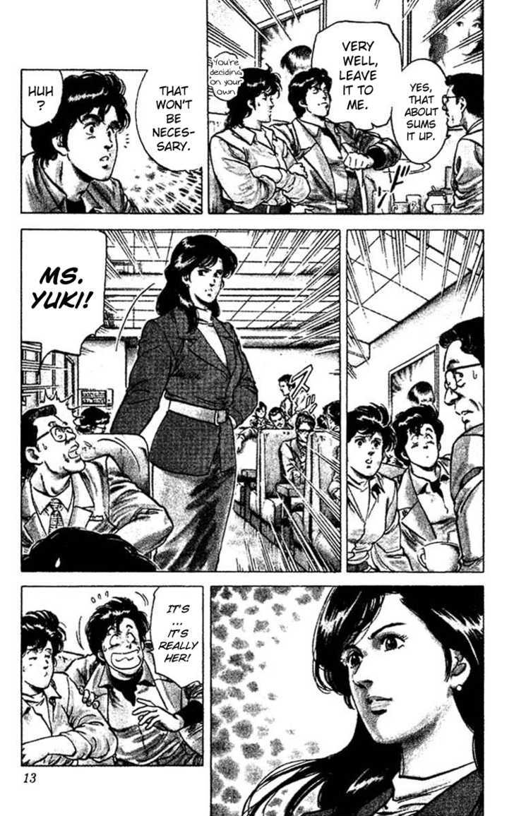 City Hunter Chapter 45 page 11 - Chapter 45 : A pretty newscaster's strength
