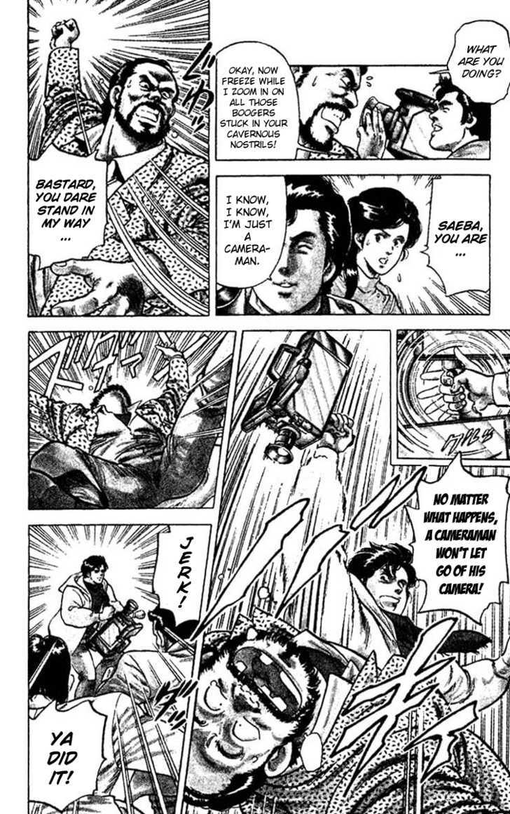 City Hunter Chapter 45 page 21 - Chapter 45 : A pretty newscaster's strength