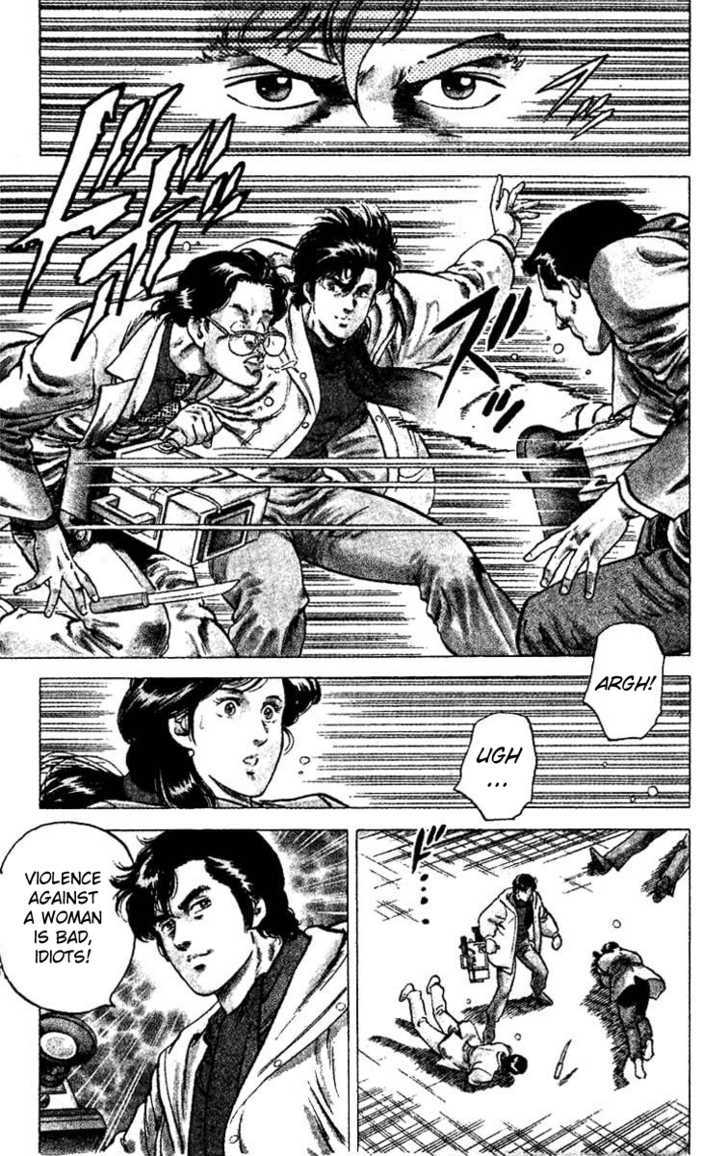 City Hunter Chapter 45 page 22 - Chapter 45 : A pretty newscaster's strength