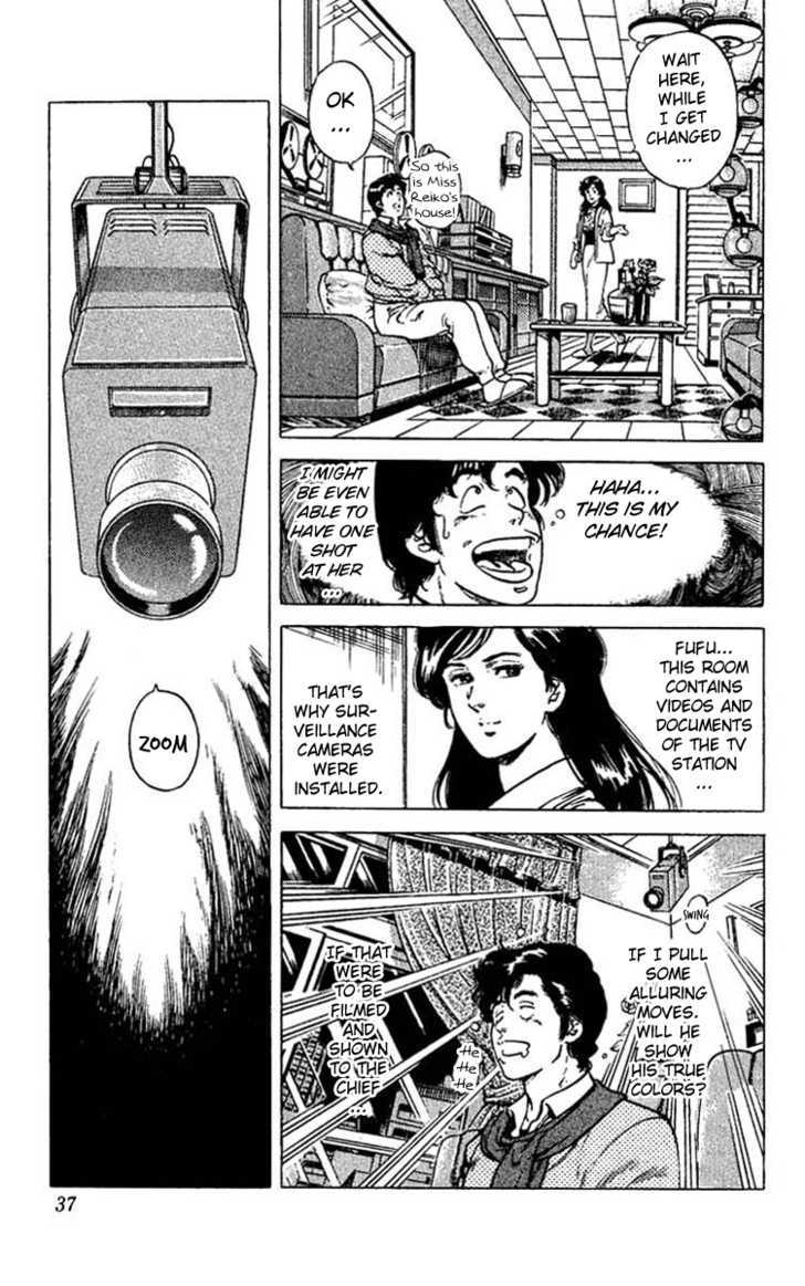 City Hunter Chapter 45 page 35 - Chapter 45 : A pretty newscaster's strength