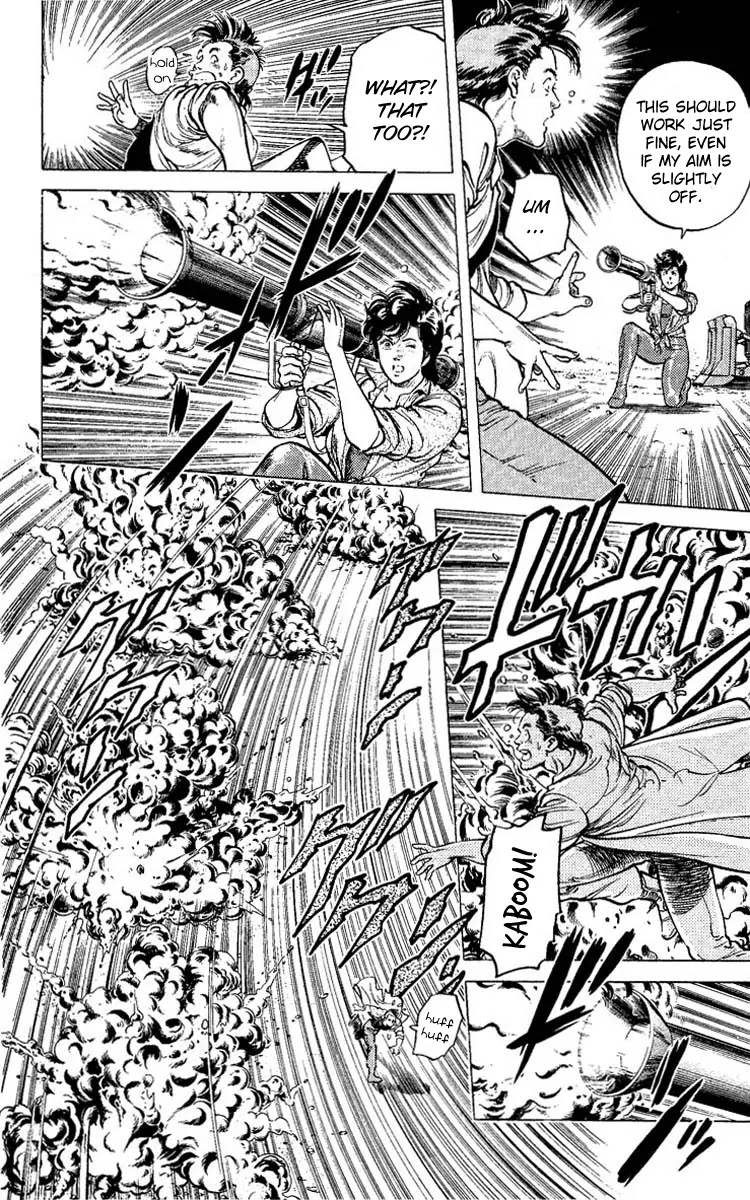 City Hunter Chapter 58 page 10 - Chapter 58 : Do Your Best! Kaori Chan!!