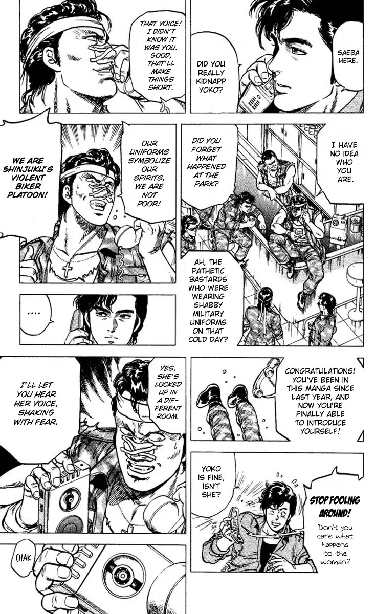 City Hunter Chapter 75 page 15 - Chapter 75 : Unyielding Yoko-San