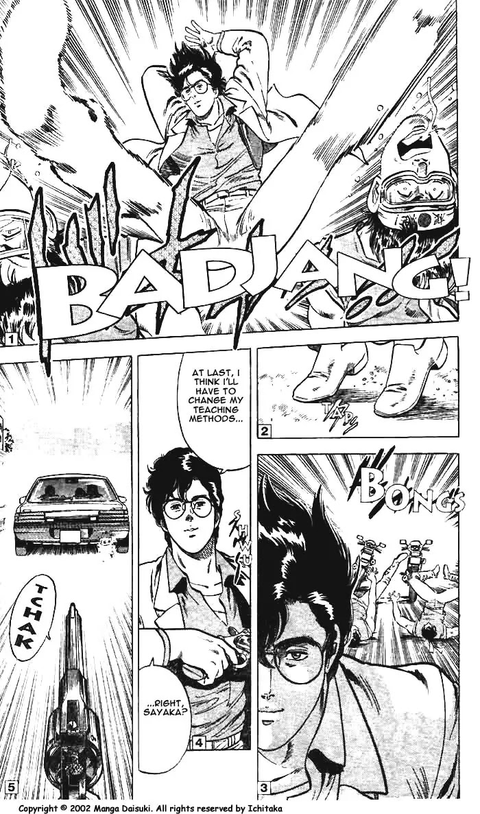 City Hunter Chapter 8 page 38 - Chapter 8 : A Dangerous Instructor