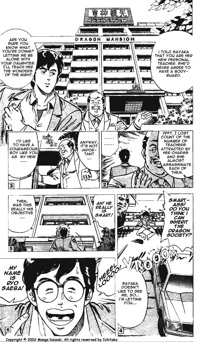 City Hunter Chapter 8 page 8 - Chapter 8 : A Dangerous Instructor