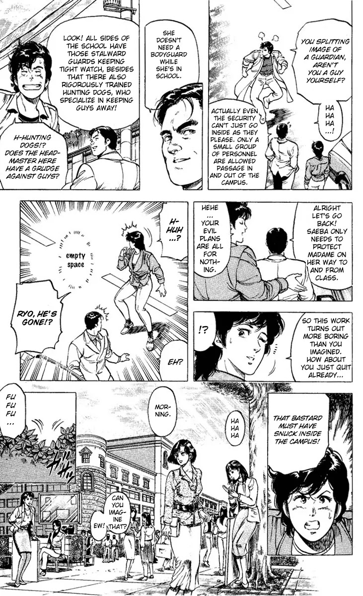 City Hunter Chapter 82 page 13 - Chapter 82 : A Madame Who Is College Student