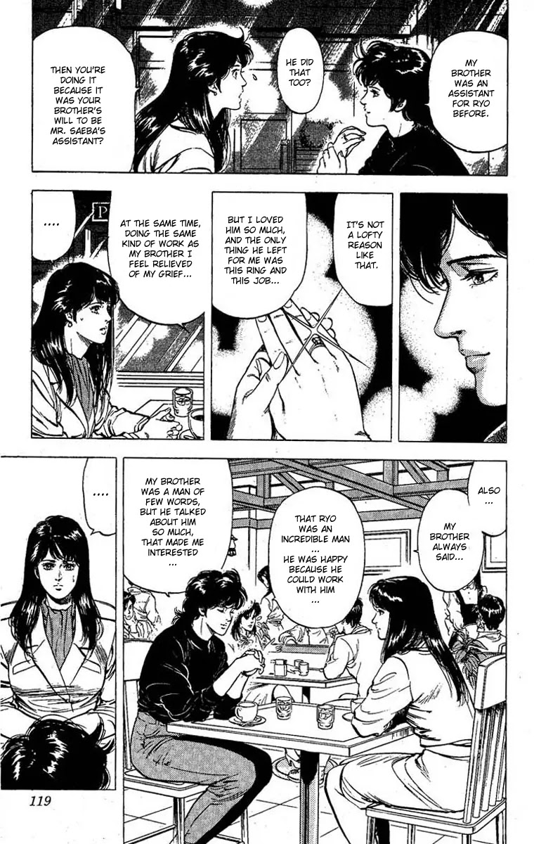 City Hunter Chapter 99 page 16 - Chapter 99 : Dreams Hidden in The Ring