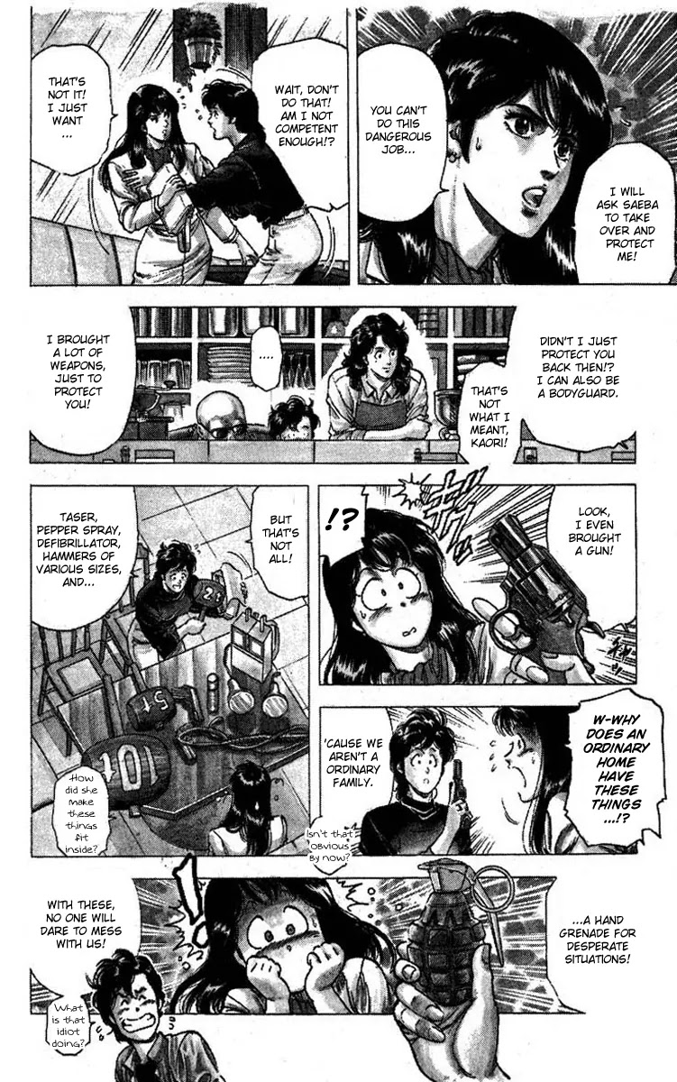 City Hunter Chapter 99 page 4 - Chapter 99 : Dreams Hidden in The Ring