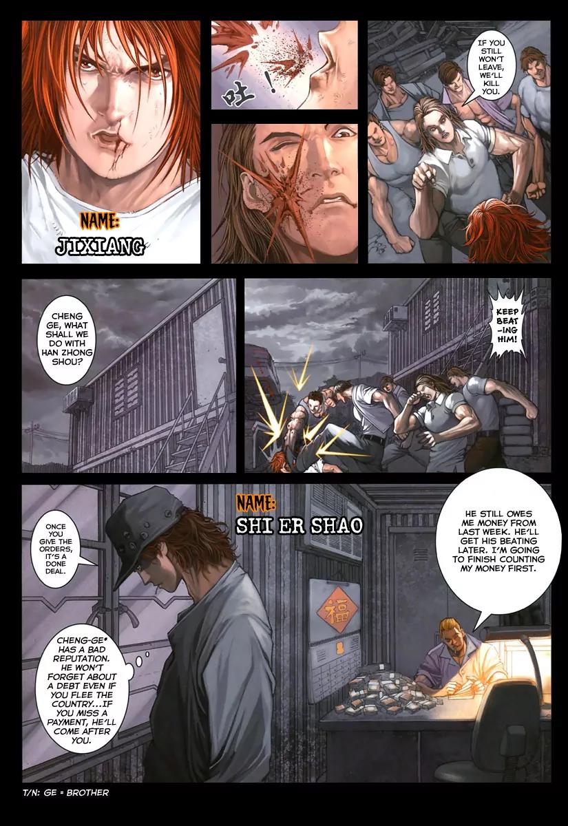 City of Darkness Chapter 1.4 page 8 - Vol.1 Chapter 4: Flesh and Blood Flying Heroically