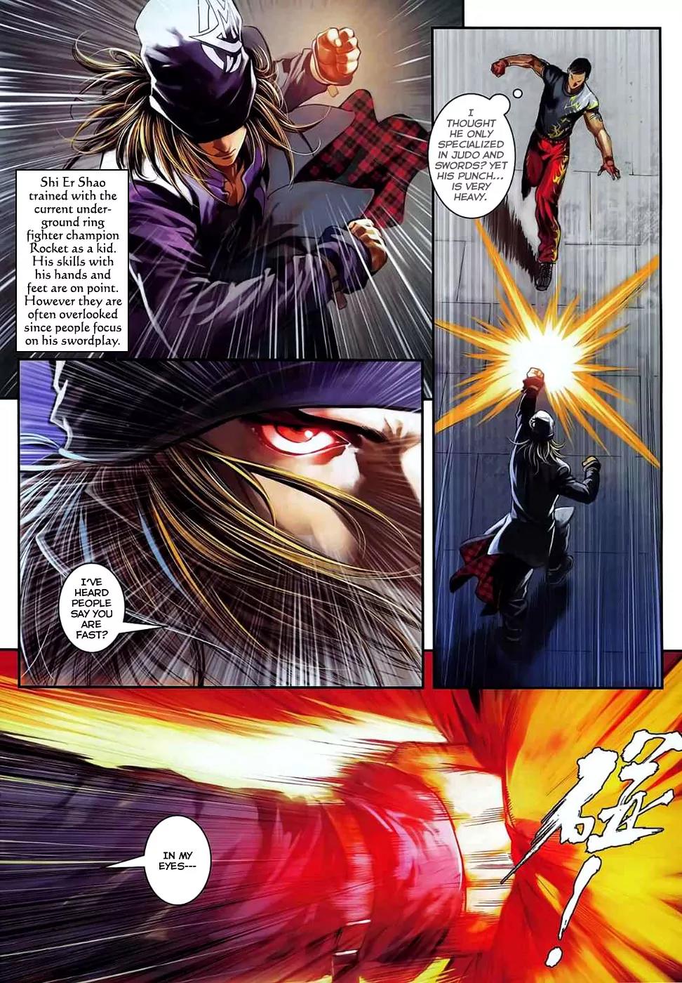 City of Darkness Chapter 2.36 page 13 - Vol.2 Chapter 36: Shi Er Shao vs Bi Lin