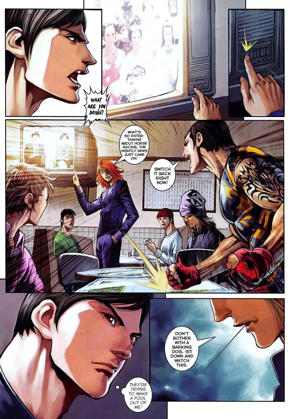 City of Darkness Chapter 2.36 page 5 - Vol.2 Chapter 36: Shi Er Shao vs Bi Lin