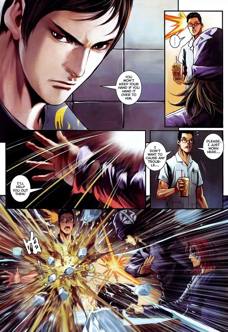 City of Darkness Chapter 2.36 page 7 - Vol.2 Chapter 36: Shi Er Shao vs Bi Lin
