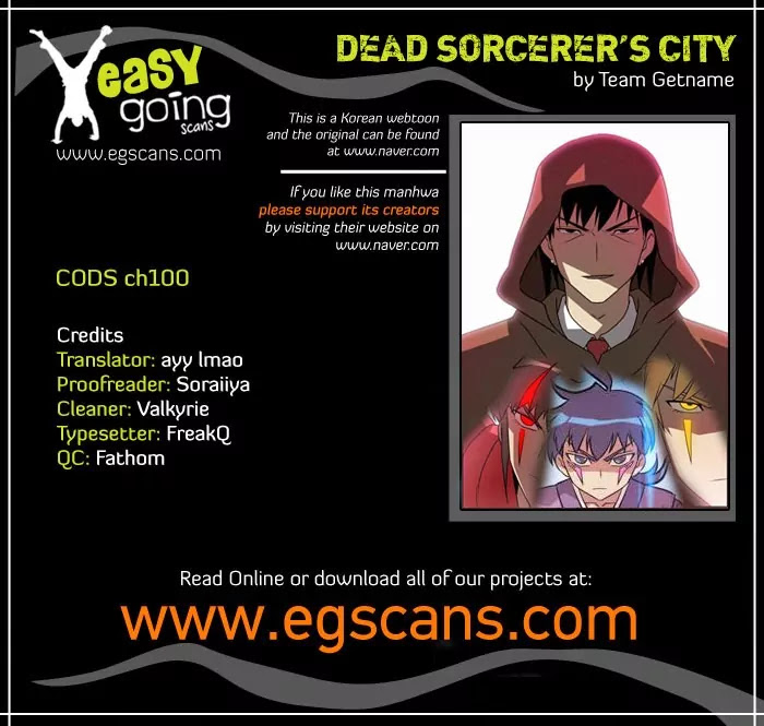 City of Dead Sorcerer Chapter 100 page 1 - Chapter 100: Darkness (11)