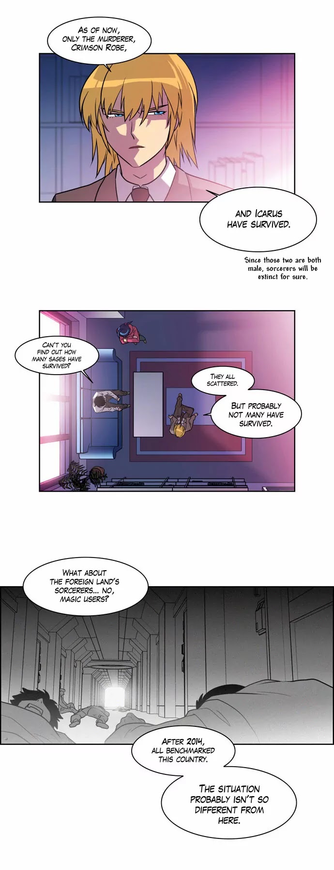 City of Dead Sorcerer Chapter 114 page 11 - Chapter 114: Black Fire (8)