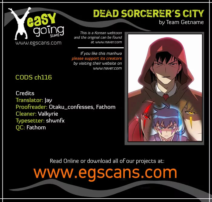 City of Dead Sorcerer Chapter 116 page 1 - Chapter 116: Black Fire (10)