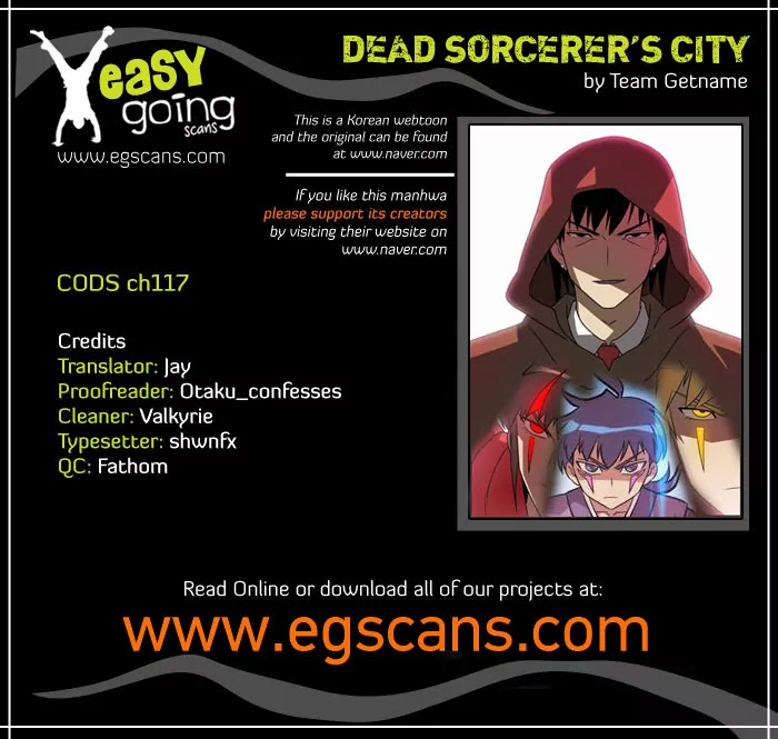 City of Dead Sorcerer Chapter 117 page 1 - Chapter 117: Black Fire (11)