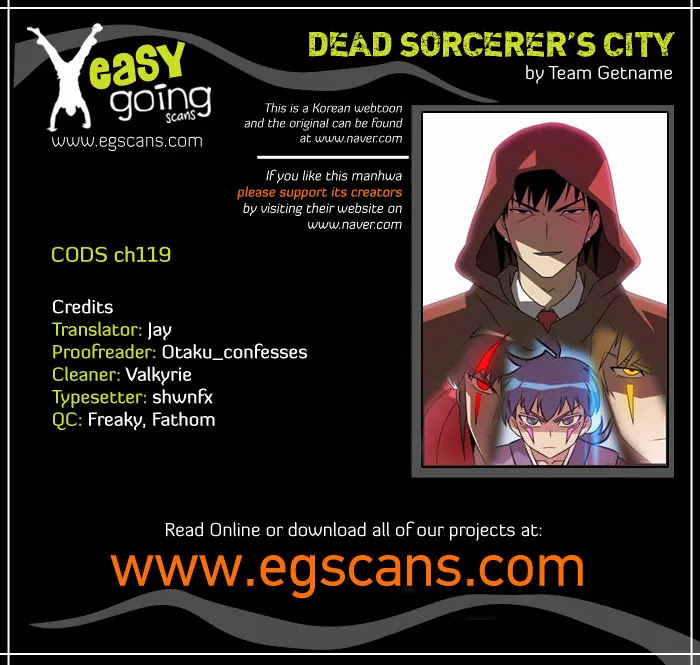 City of Dead Sorcerer Chapter 119 page 1 - Chapter 119: Black Fire (13)