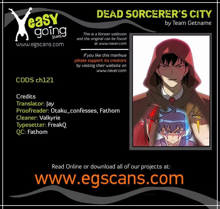City of Dead Sorcerer Chapter 121 page 1 - Chapter 121: Black Fire (15)