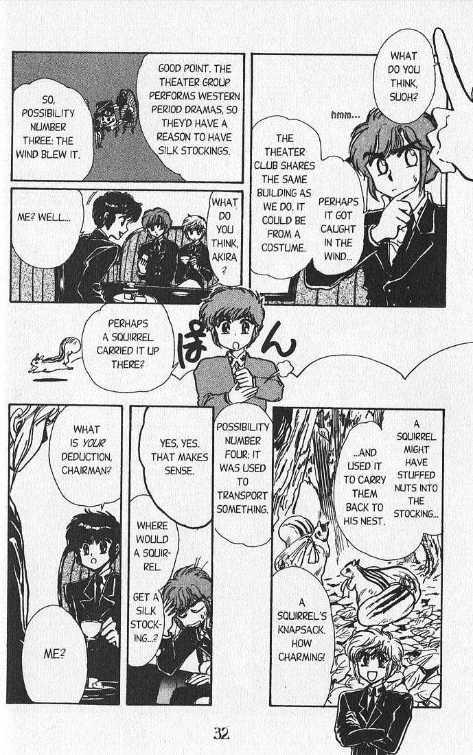 Clamp Gakuen Tanteidan Chapter 9 page 27 - Chapter 9 : The Silk Stocking