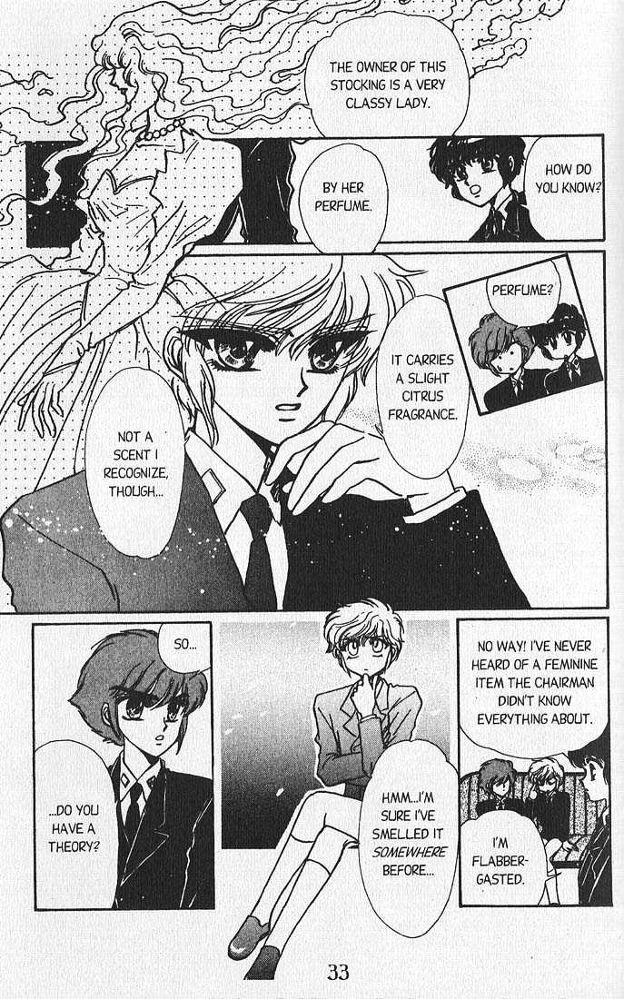 Clamp Gakuen Tanteidan Chapter 9 page 28 - Chapter 9 : The Silk Stocking