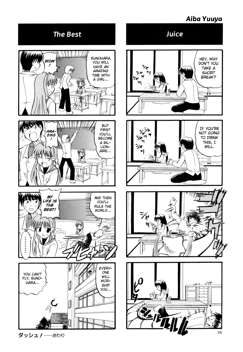 Clannad - 4-Koma Manga Theater Chapter 4.2 page 3 - Chapter 4 v2 : Dash!, by Aiba Yuuya